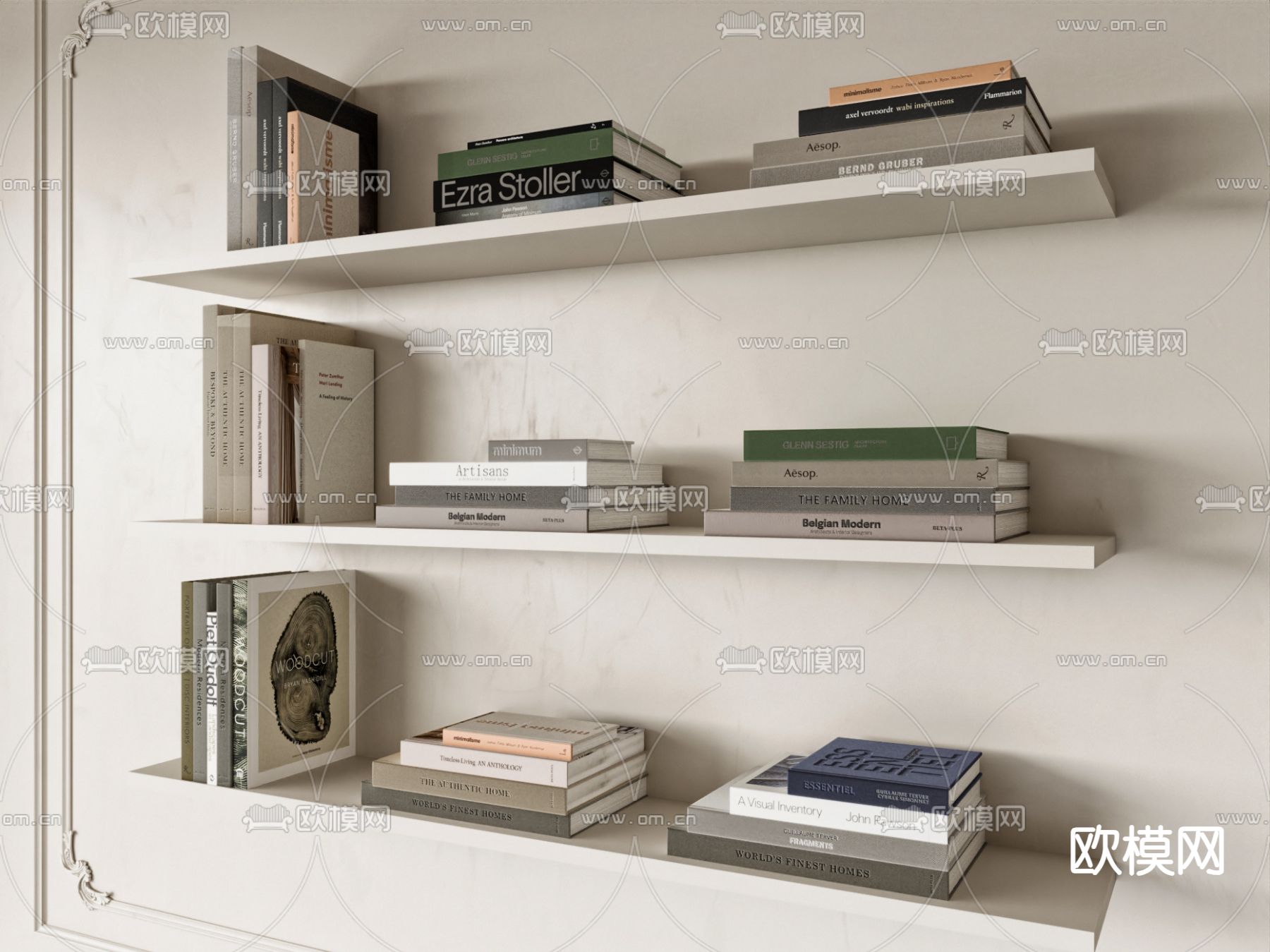 书籍 书本 杂志 图书3d模型下载