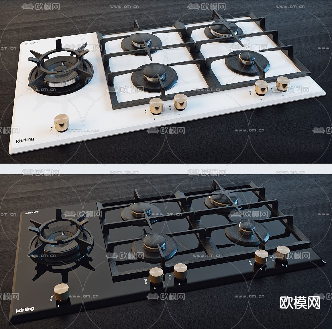 灶头 燃气灶免费3d模型下载