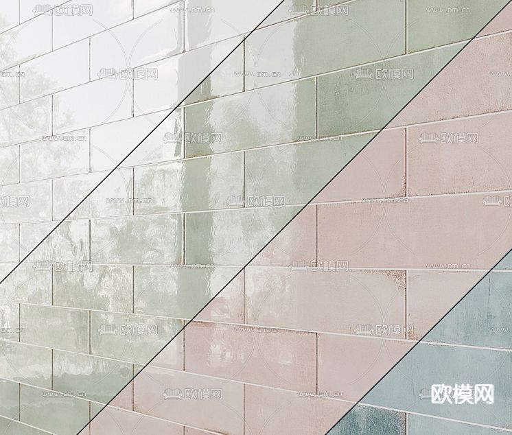 多巴胺瓷砖 墙砖 地砖免费3d模型下载