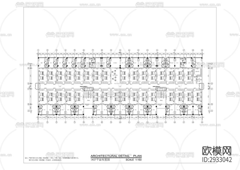 法治科技園-室內(nèi)裝修cad施工圖下載(渲染圖2)