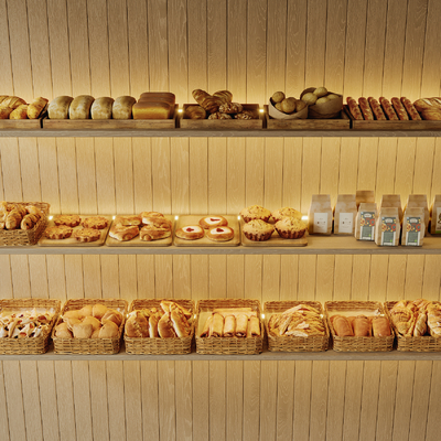  现代面包su模型 