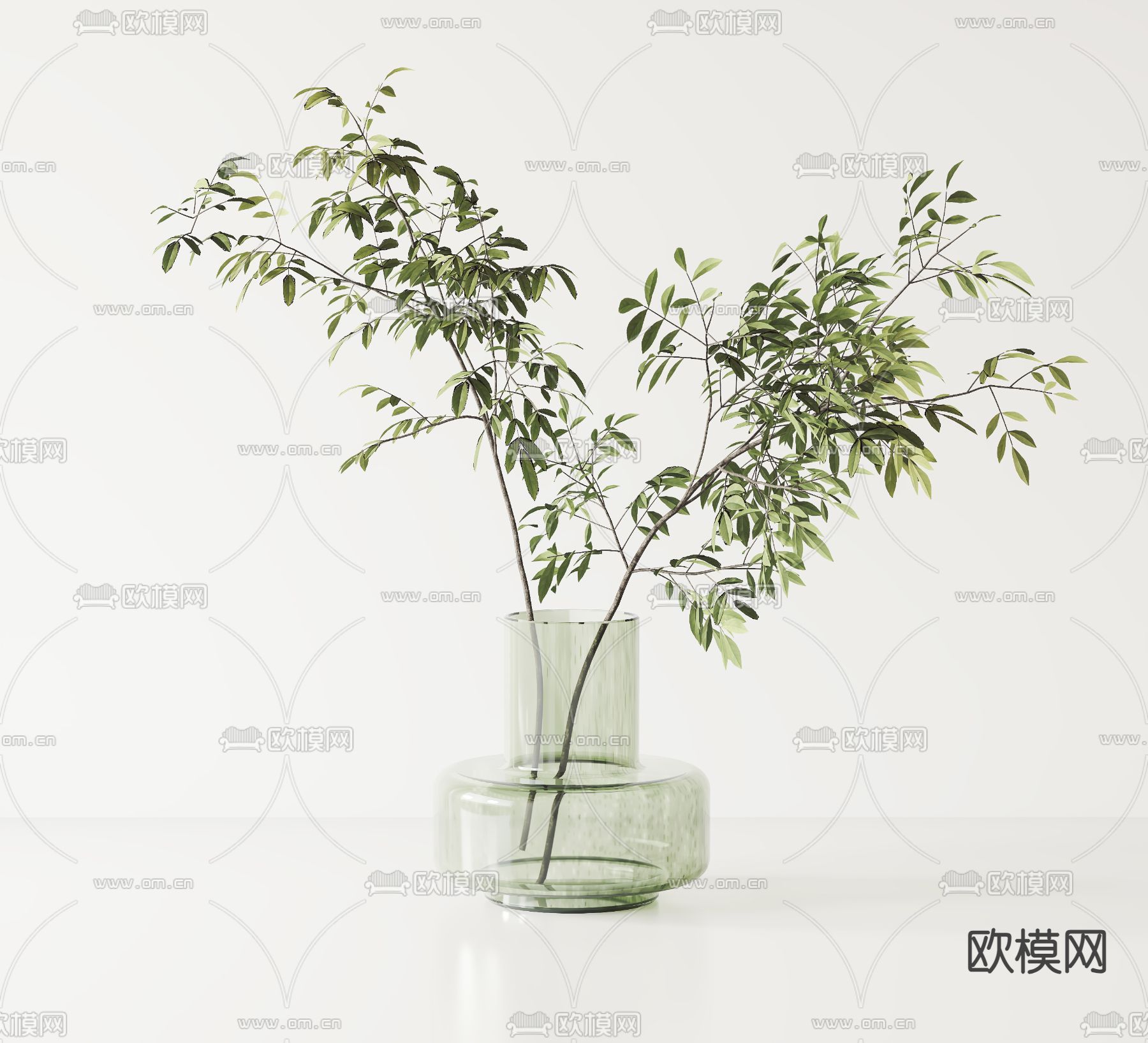 水生植物 水培绿植3d模型下载