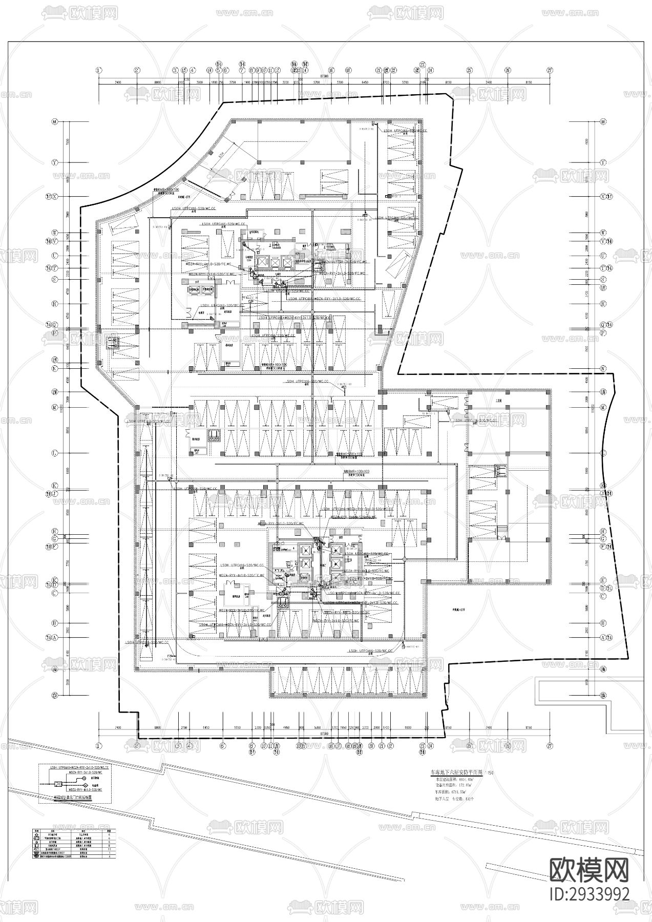 水市巷项目智慧小区工程cad施工图下载（渲染图6）