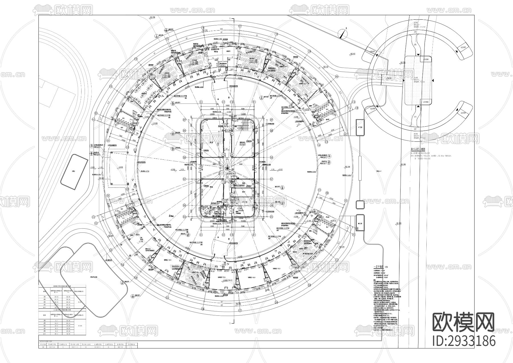 云枫小学新建项目cad施工图下载（渲染图7）