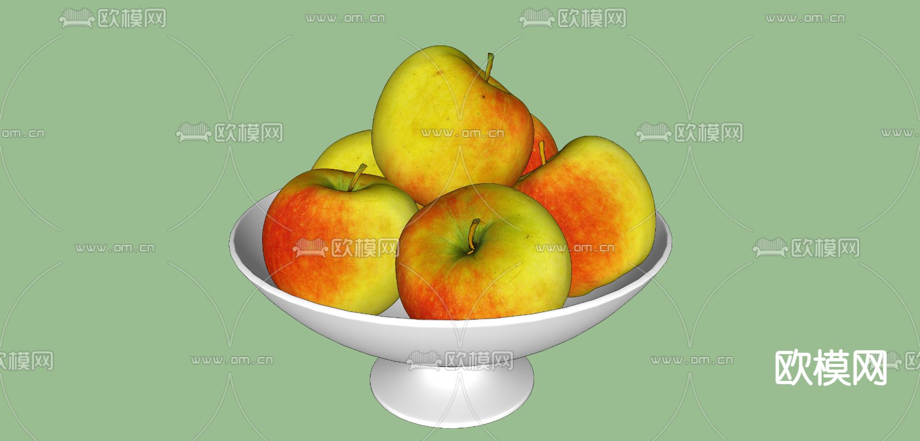 苹果su模型下载（渲染图1）