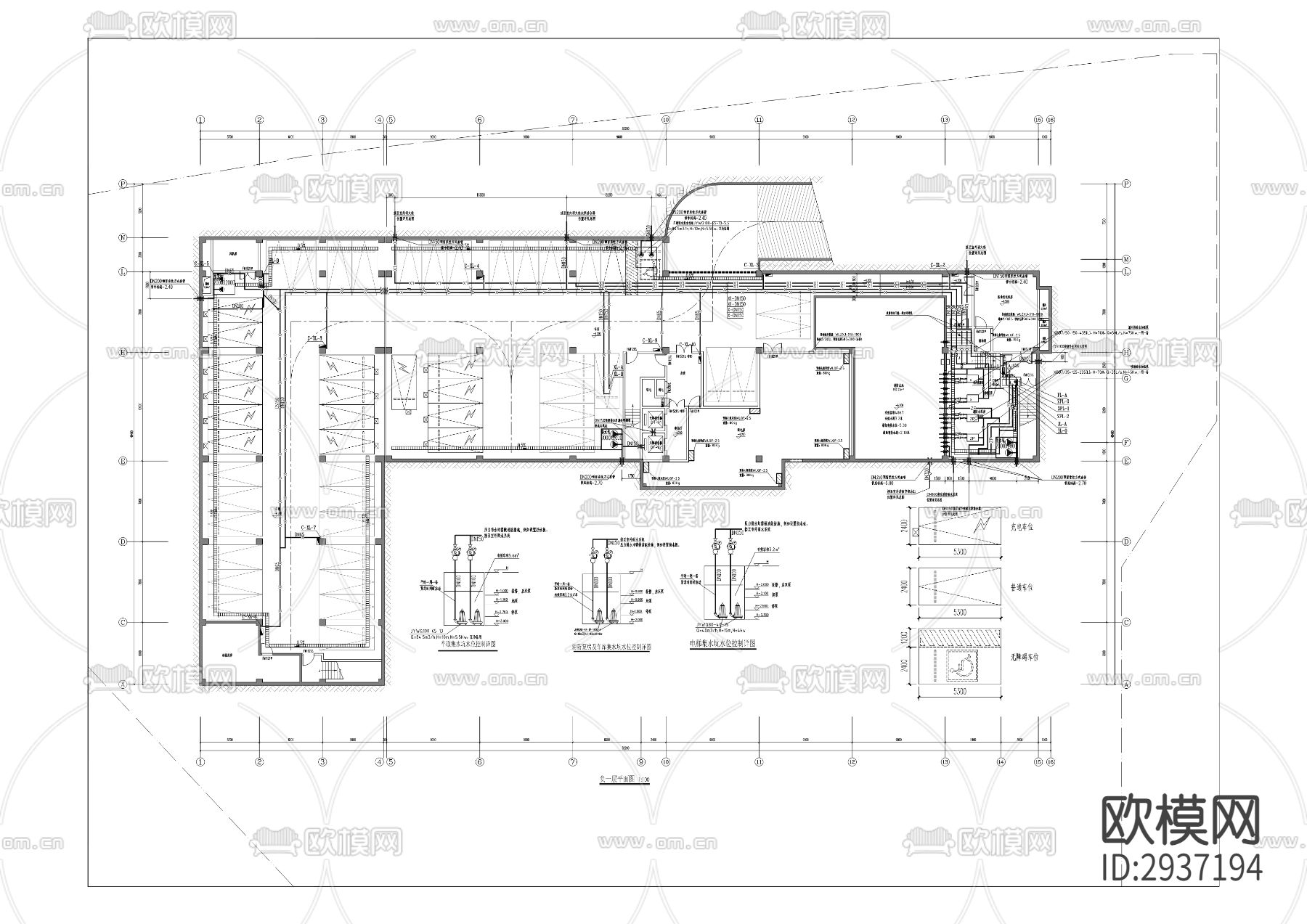 县实训教育基地建设项目cad施工图下载（渲染图7）