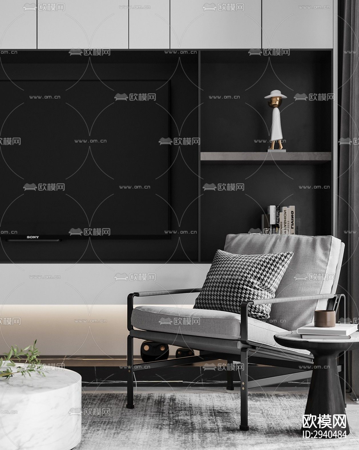 高级灰平层效果图下载（渲染图6）