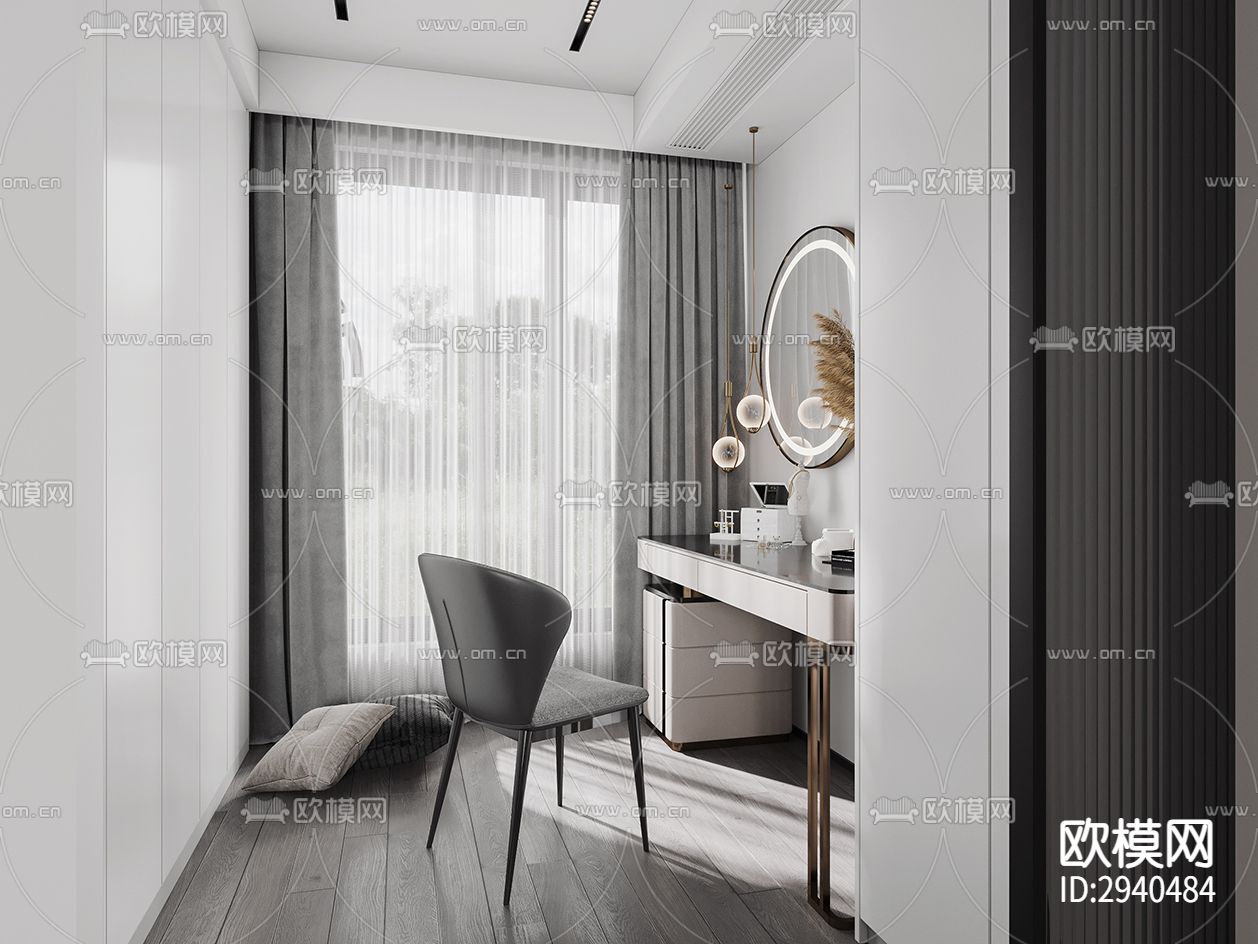 高级灰平层效果图下载（渲染图10）