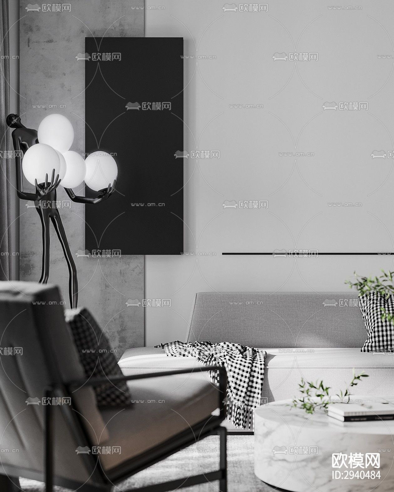 高级灰平层效果图下载（渲染图9）