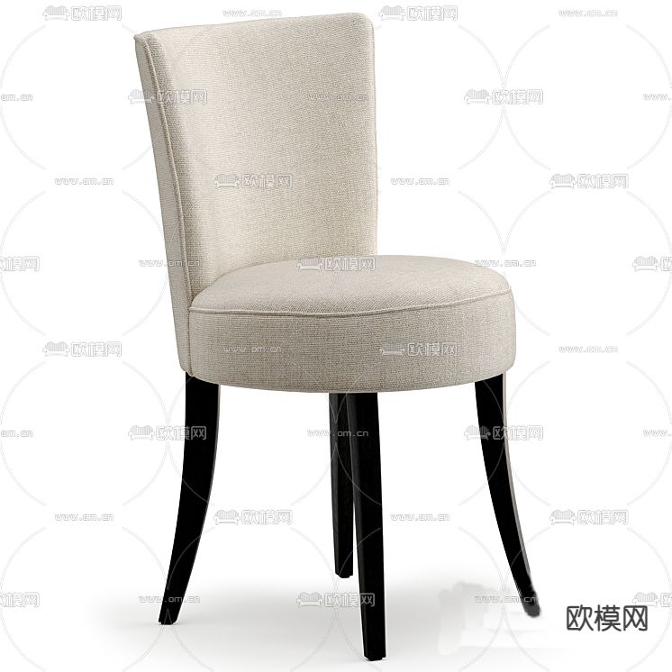 椅子 餐椅免费3d模型下载