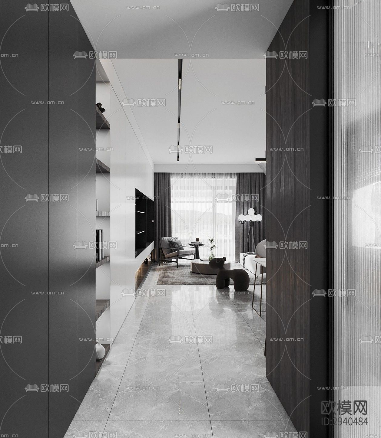 高级灰平层效果图下载（渲染图4）