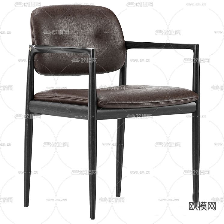 椅子 扶手椅 餐椅免费3d模型下载