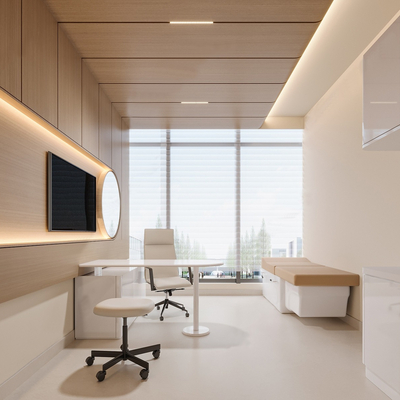  医院诊疗室su模型 