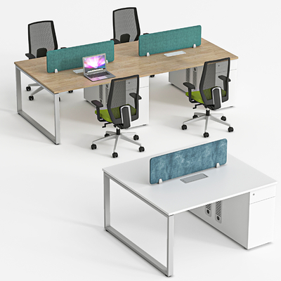  现代办公桌椅su模型 