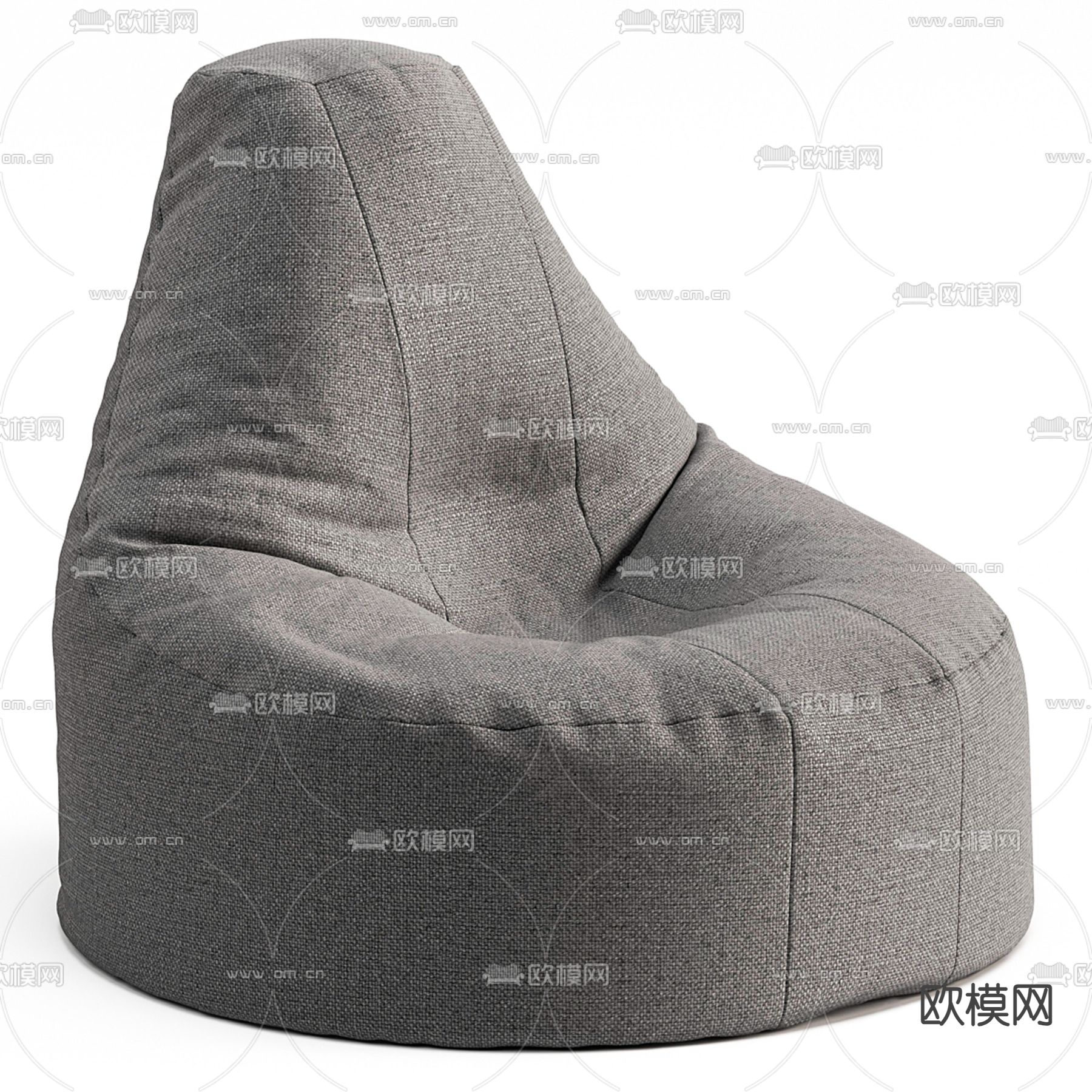 懒人沙发 豆袋沙发3d模型下载