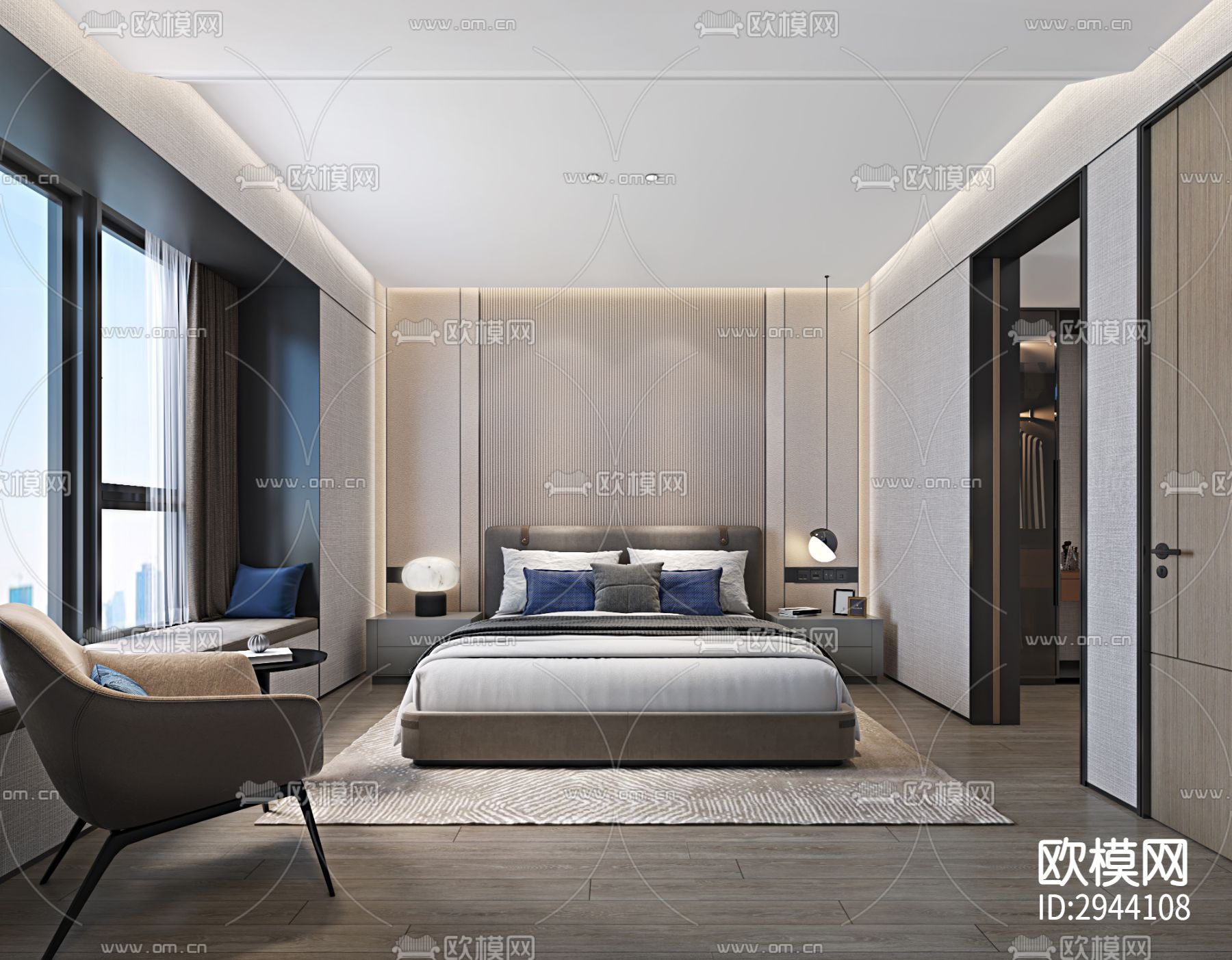 家装CAD施工图下载（渲染图3）