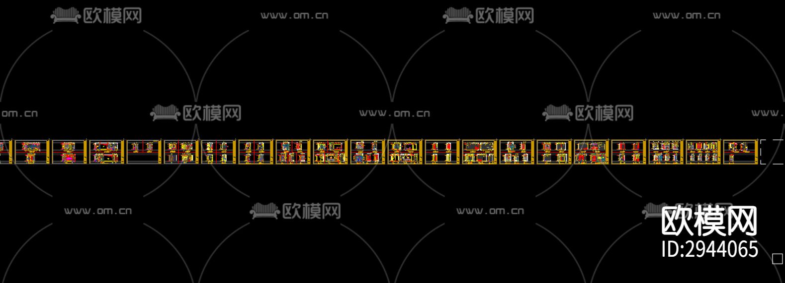 家装CAD施工图下载（渲染图2）