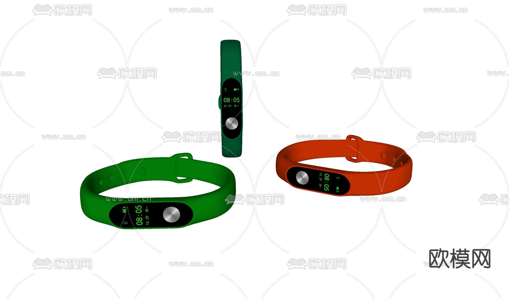 智能手环su模型下载（渲染图1）