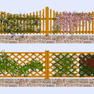  藤蔓 藤本植物 爬山虎 爬墙虎su模型 