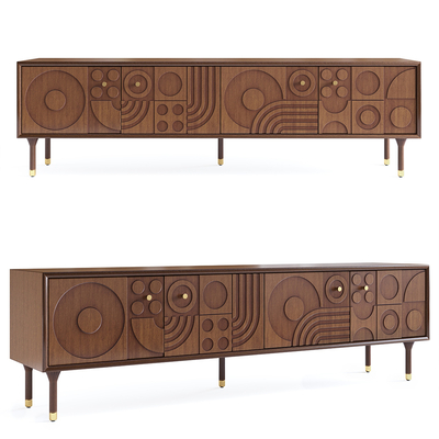  意大利 Poliform 电视柜su模型 