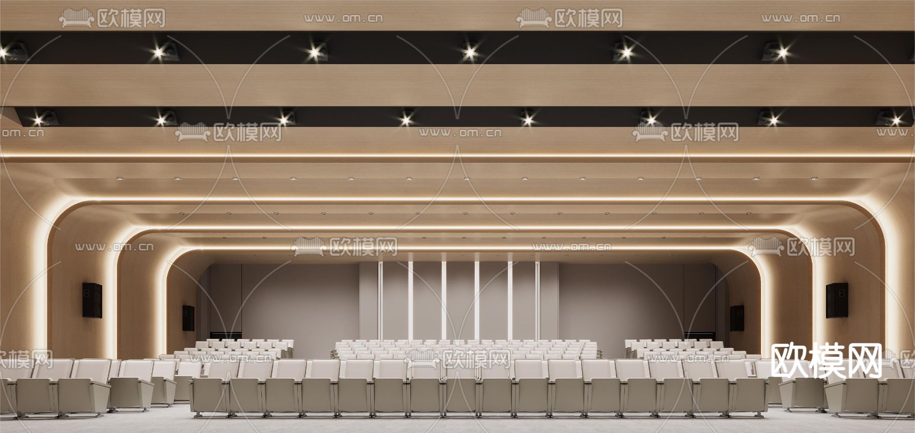 剧院 电影院3d模型下载（渲染图4）