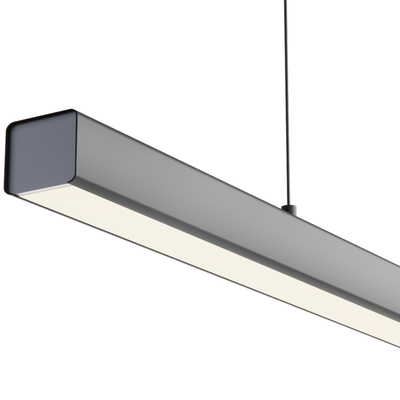  长条吊灯 灯条su模型 