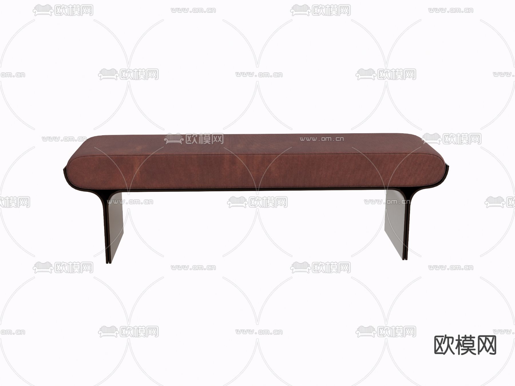 长凳 凳子su模型下载（渲染图1）