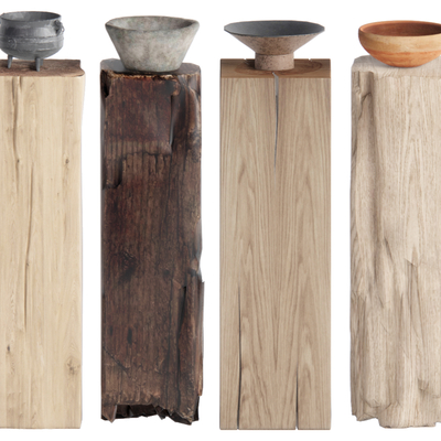  侘寂陶器 陶瓷 瓷器 器皿su模型 