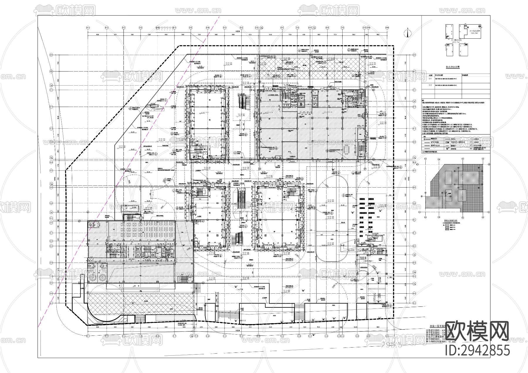 双堰公交站场及上盖项目cad施工图下载（渲染图10）