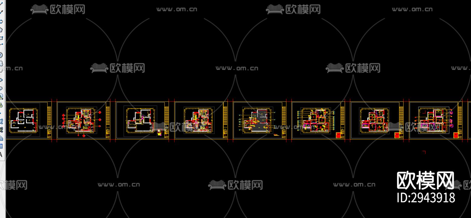 家装cad施工图下载（渲染图5）