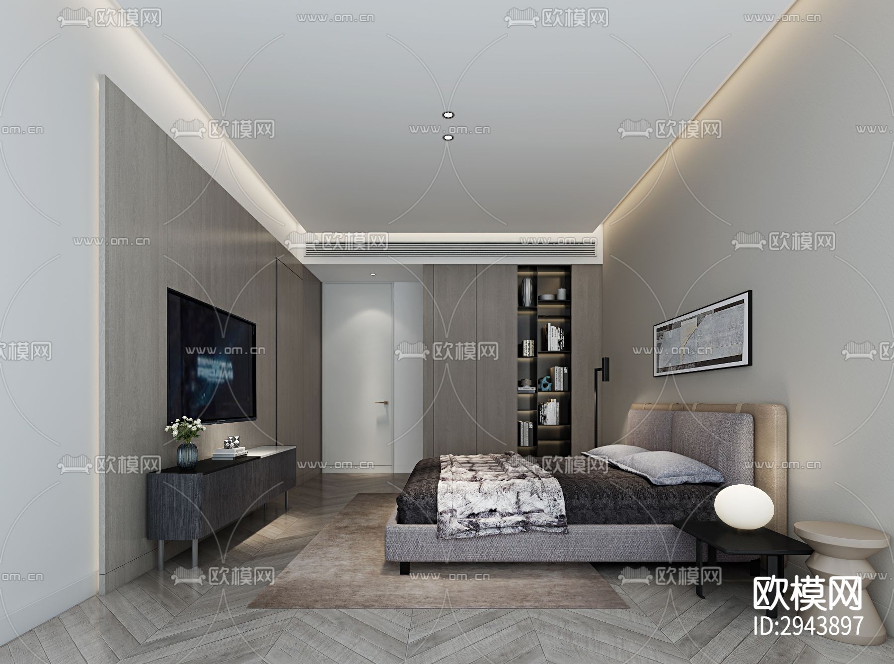 家装cad施工图下载（渲染图2）