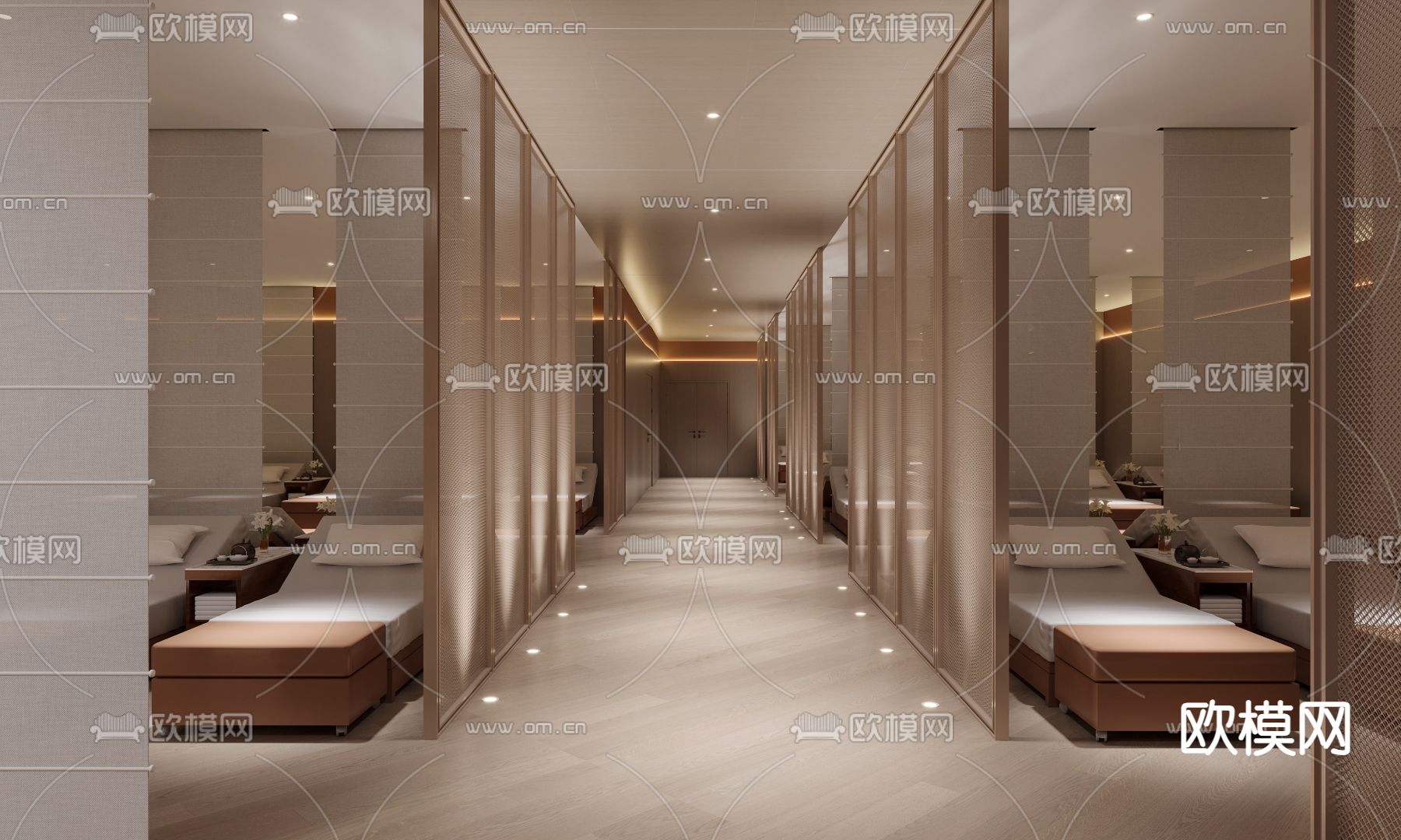 洗浴中心 水疗会所3d模型下载（渲染图4）