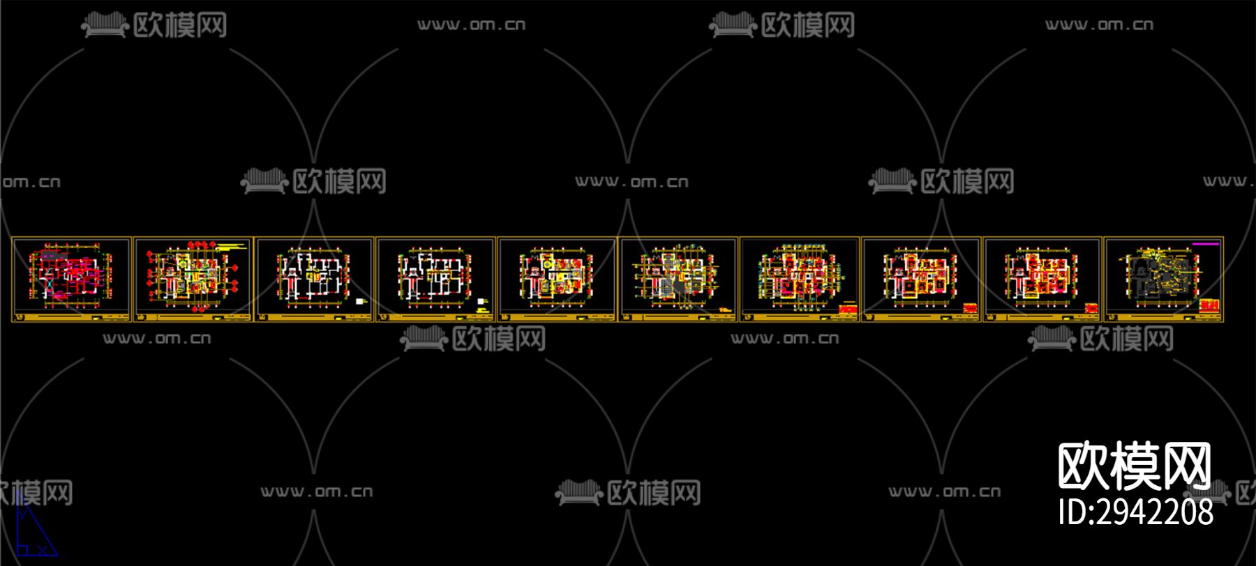 家装cad施工图下载（渲染图3）