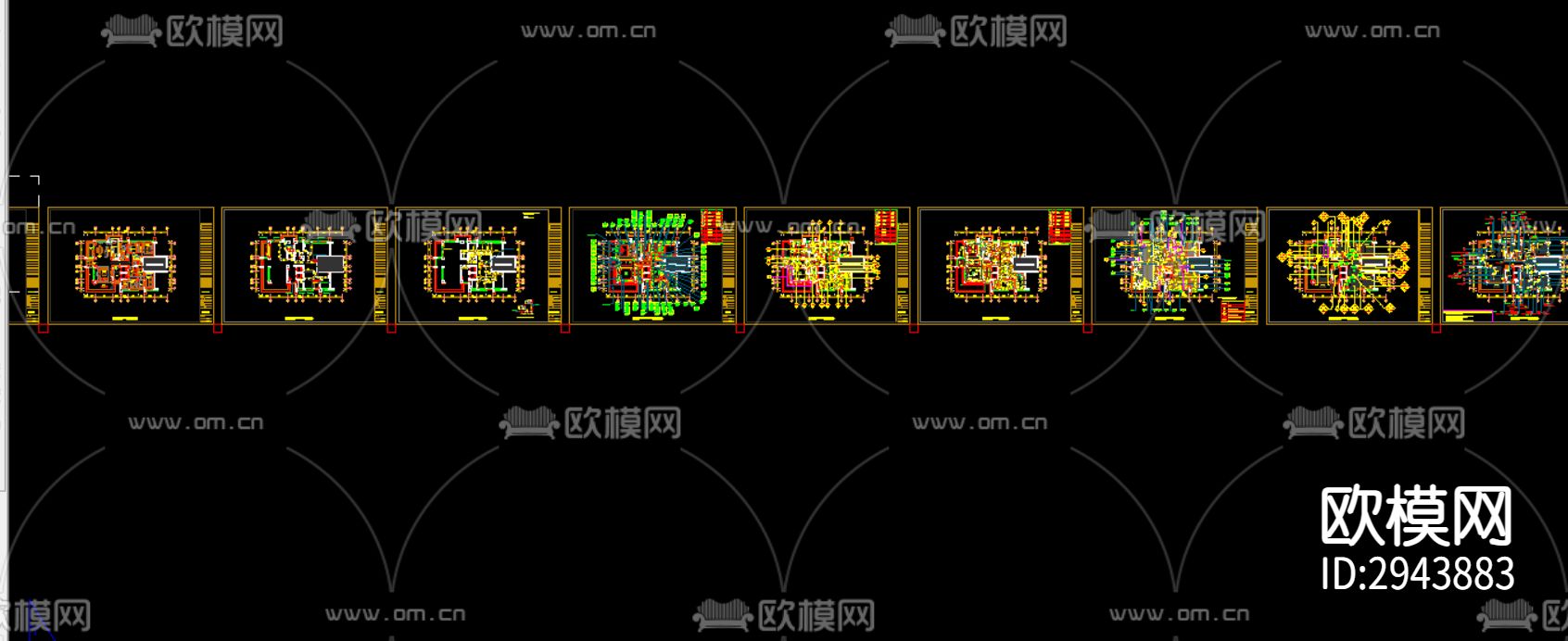 家装cad施工图下载（渲染图3）