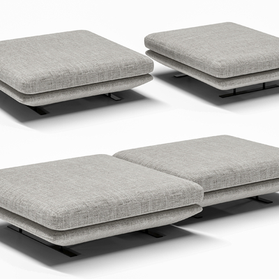 现代沙发凳su模型