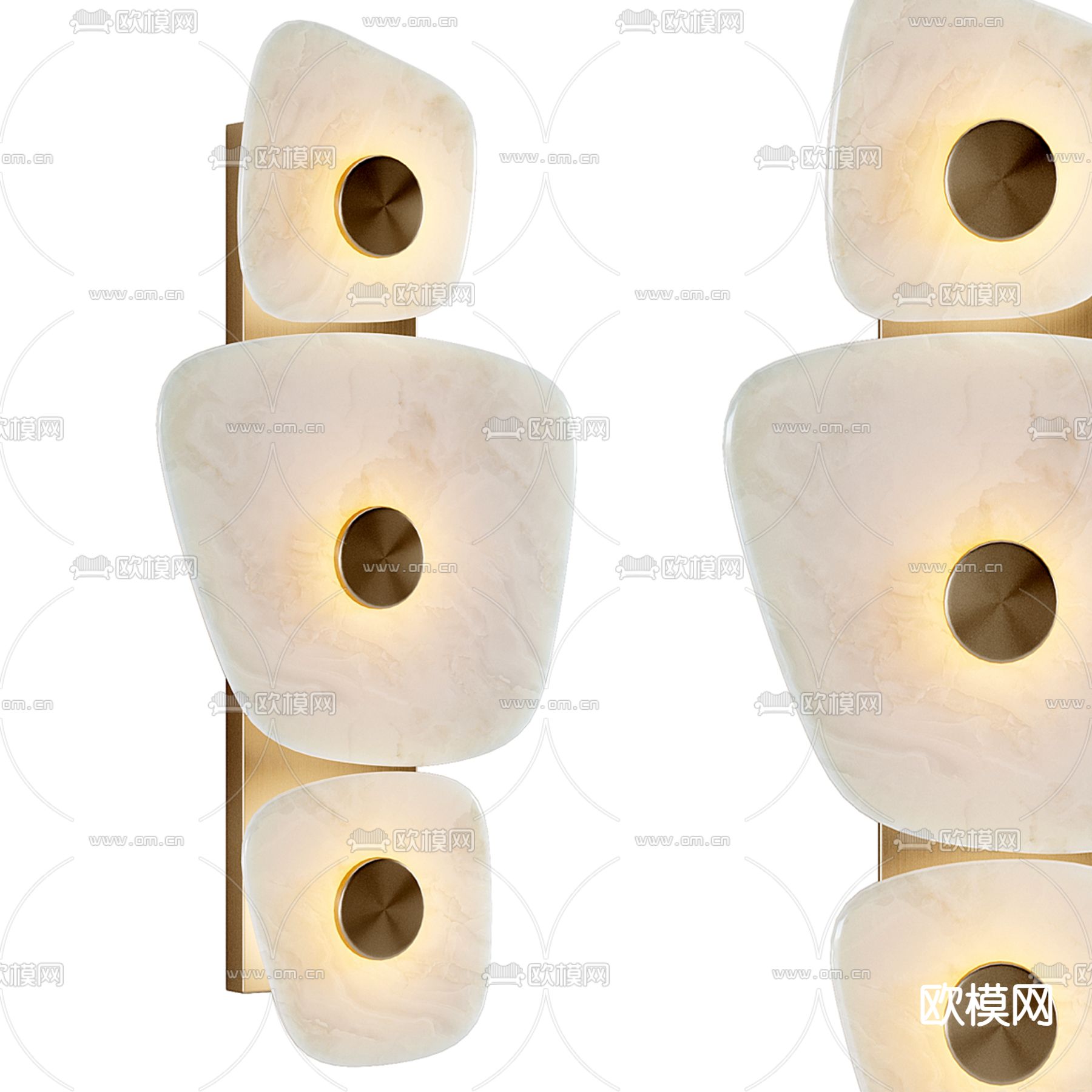 Poliform 壁灯su模型下载（渲染图2）