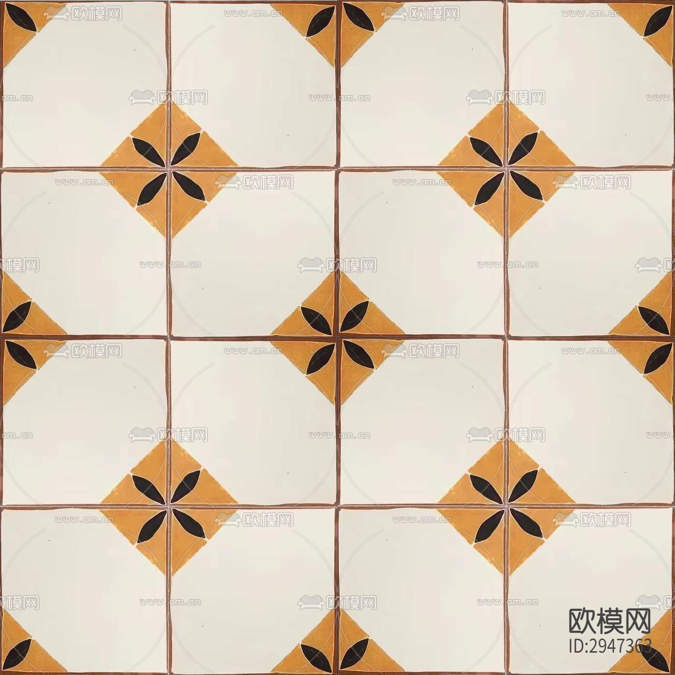 无缝复古北欧瓷砖下载