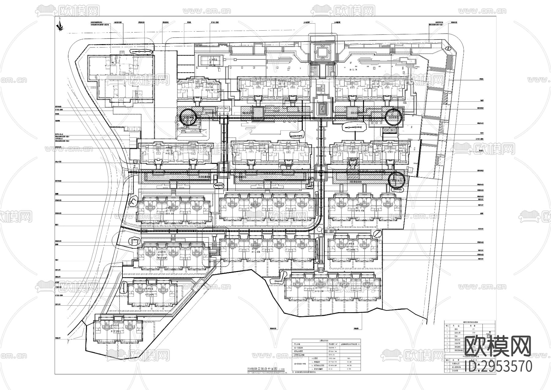 溪岸云蔚景观工程cad施工图下载（渲染图7）