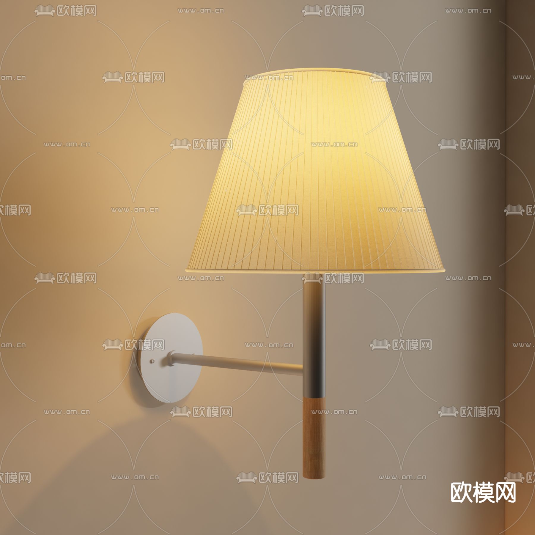 Molteni壁灯3d模型下载