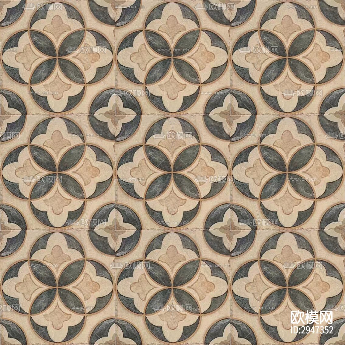 无缝复古北欧瓷砖下载