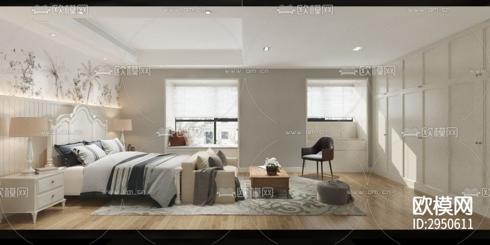 家装cad施工图下载（渲染图1）