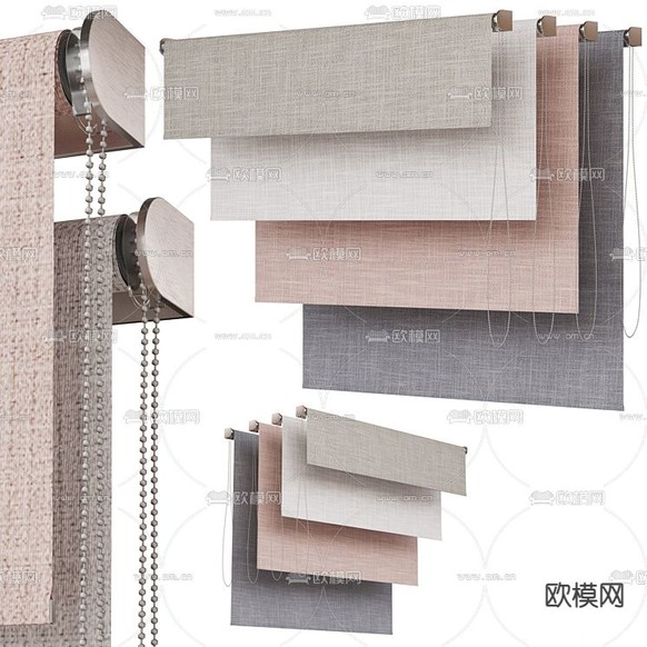 卷帘 窗帘免费3d模型下载_ID14367395_3dmax免费模型-欧模网