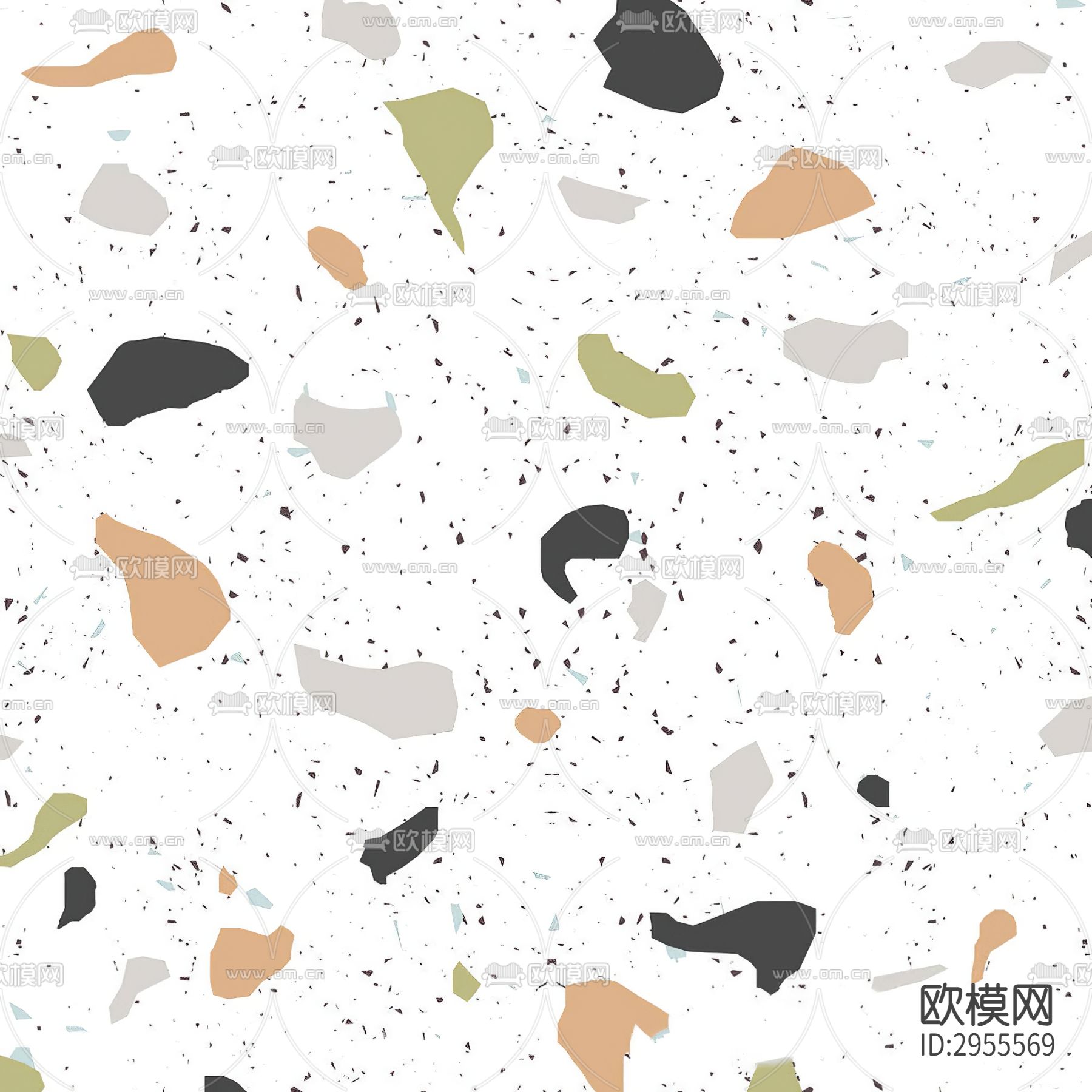 白色岩板 大理石 水磨石贴图下载