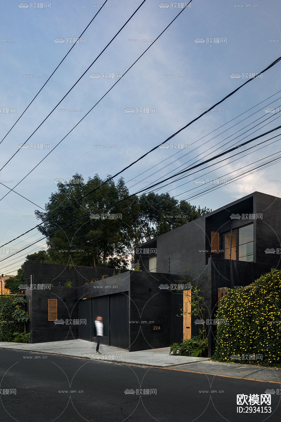 现代别墅效果图下载（渲染图9）