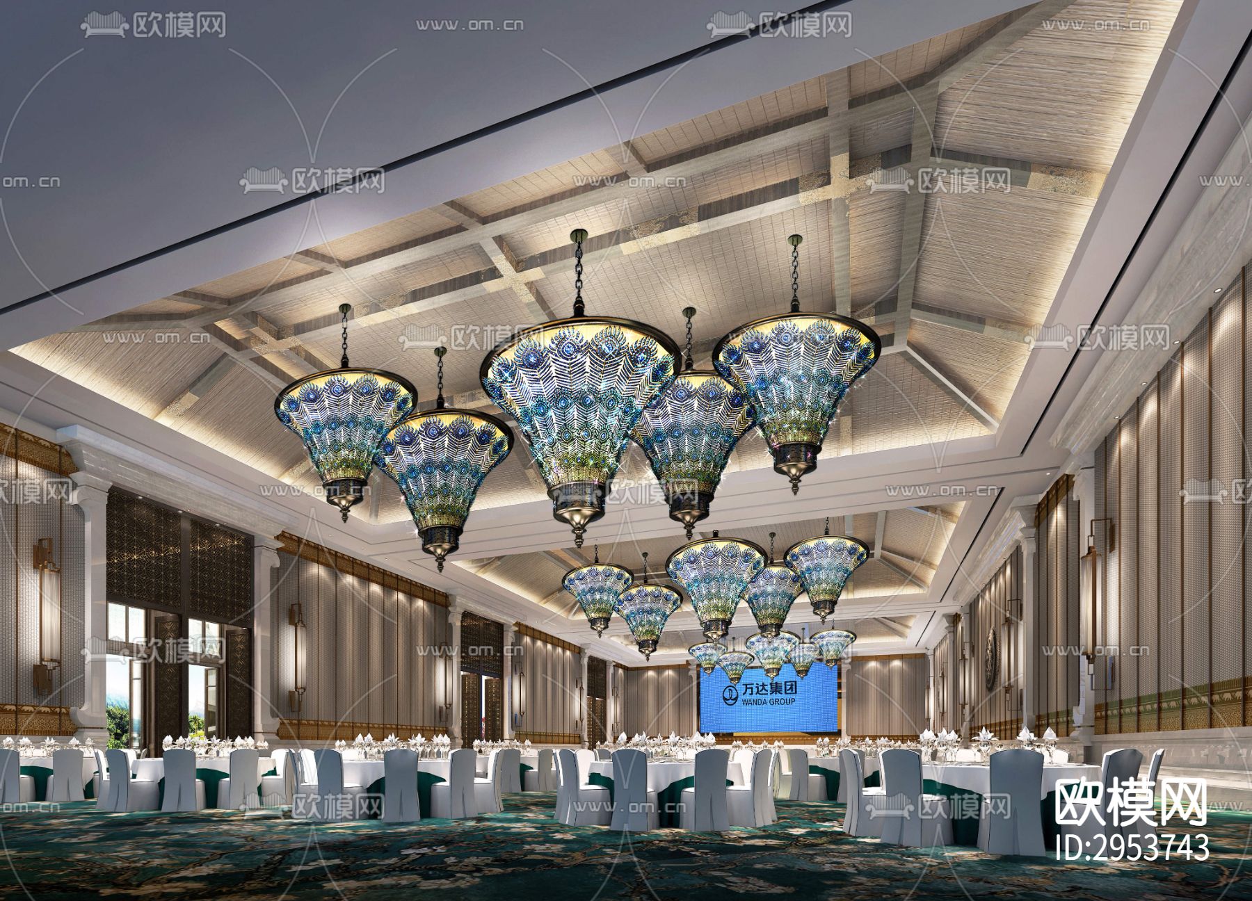 东南亚酒店效果图下载（渲染图4）