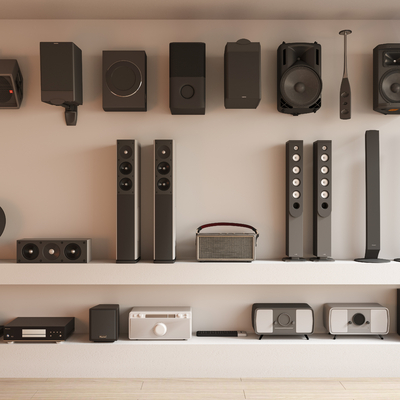  音响 立式音响su模型 