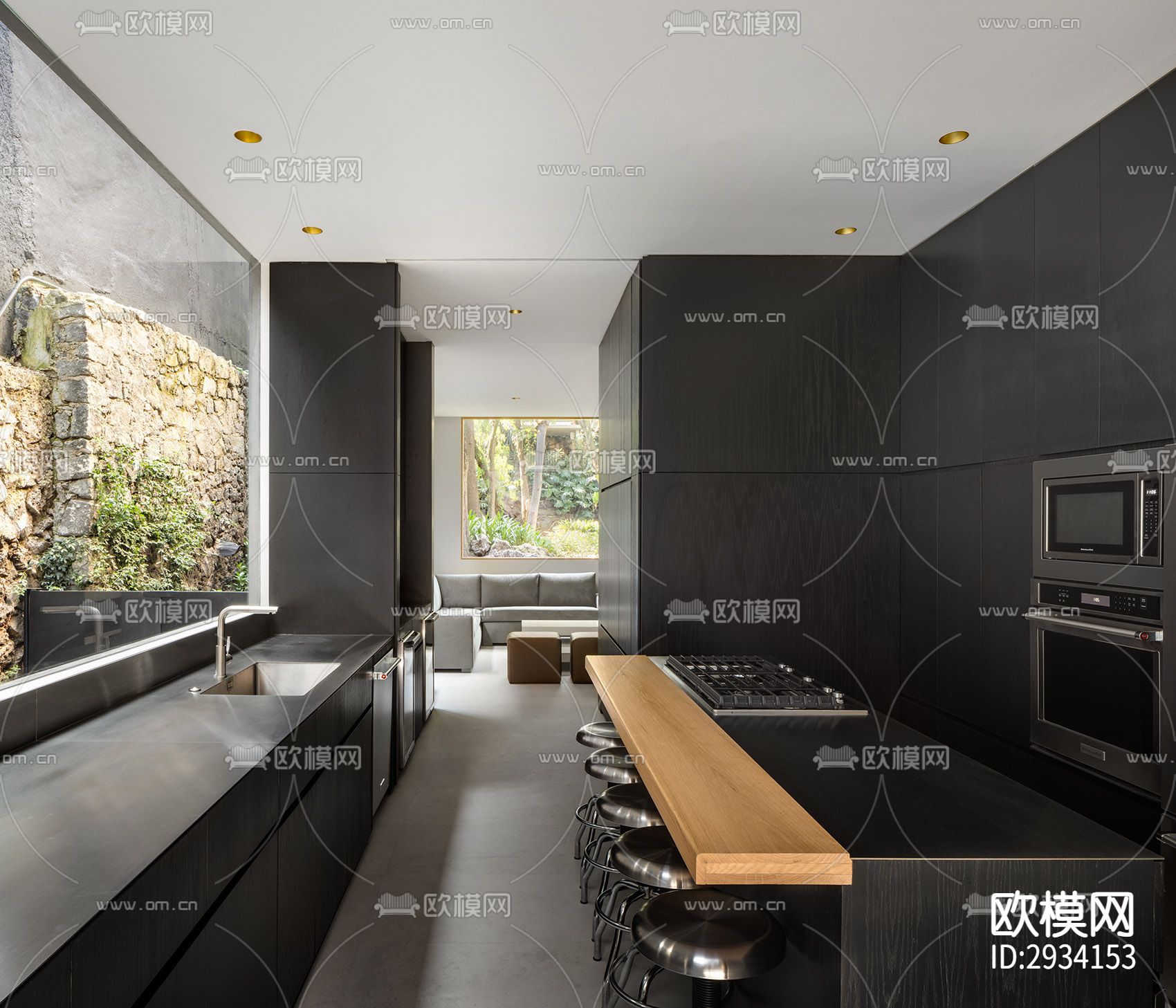 现代别墅效果图下载（渲染图2）