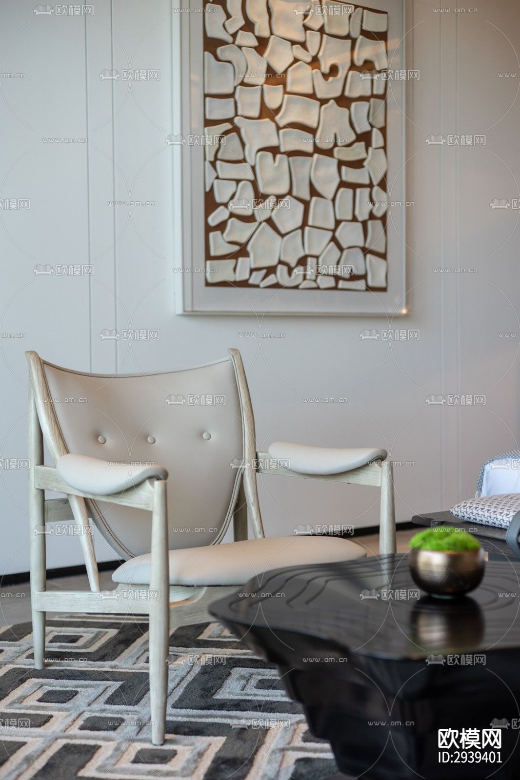 新中式酒店民宿效果图下载（渲染图14）