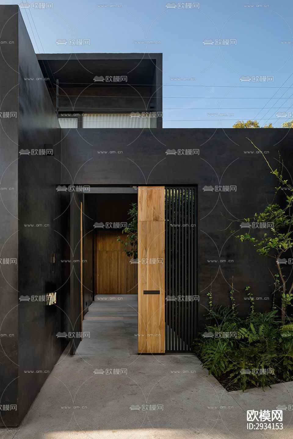 现代别墅效果图下载（渲染图14）