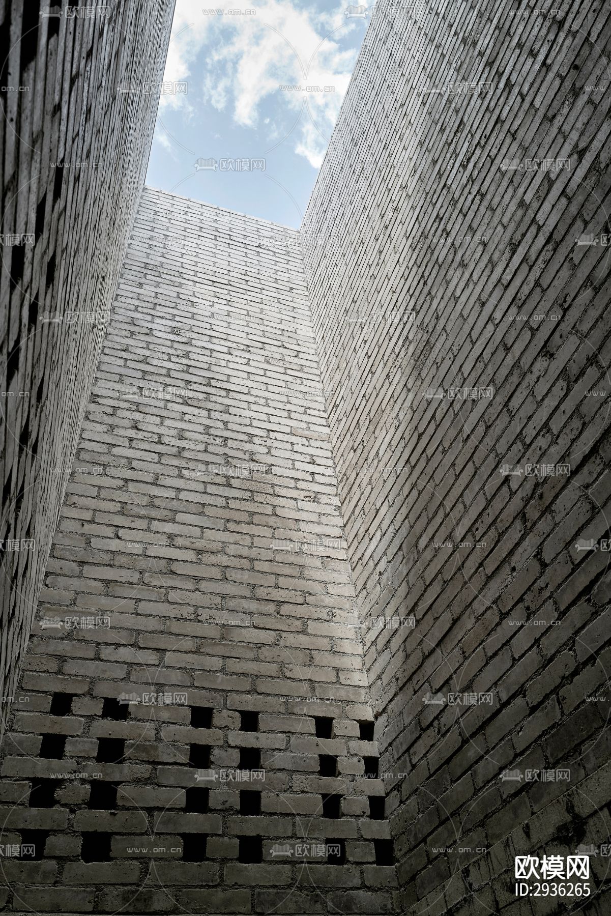 工业风美术博物馆效果图下载（渲染图11）